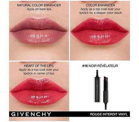 givenchy lipstick black friday|Givenchy rouge interdit temptation black.